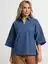 Блуза Ветерок (синяя) Б15520-16М