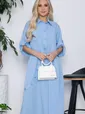 Платье Индира (голубое) П15684-5М