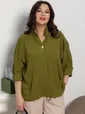 Блуза Серенада (оливковый) Б15551-24М