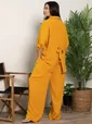 Костюм брючный Амира (горчица) К15590-27М