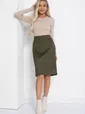 Юбка Ребекка (хаки) Ю12283-25