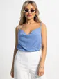 Топ Легкий штрих (голубой/горох) Б15569-34М