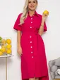 Платье Фруктовый коктейль (фуксия) П13589-18М