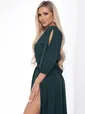 Платье Танго вдвоем (изумрудное) П15139-1М