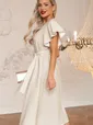Платье вечернее Мелодия любви (крем-брюле) П14493-4М
