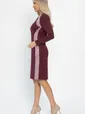 Платье трикотажное Елея (бордовое) П14589-10М