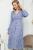 Платье "Трепетное чувство" (голубое) П5374 Платье "Трепетное чувство" (голубое) П5374