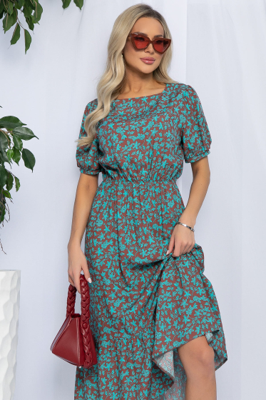 Платье Мирэль (коричневое) П13203-35М