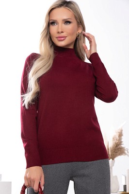 Водолазка Осенняя история (бордовая) Б14542-20М