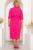 Платье "Доминика" (фуксия) П4179 Платье "Доминика" (фуксия) П4179