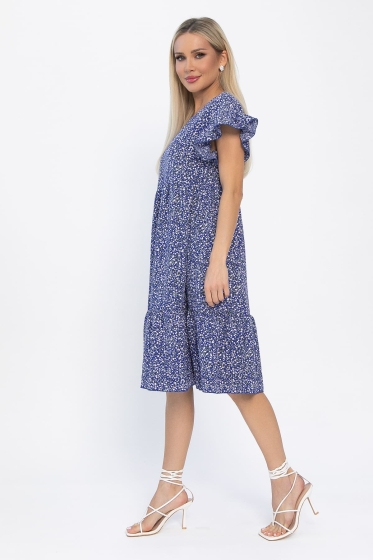 Платье Лапушка (синее) П13535-18М