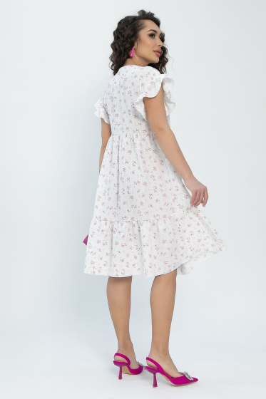 Платье Лапушка (белое) П13537-18М