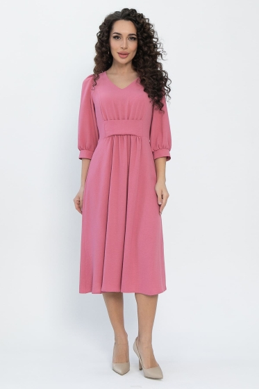 Платье Мадлен (пыльно-розовое) П13522-18М