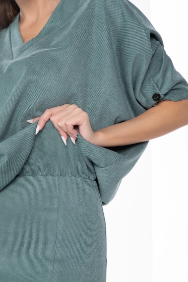 Платье "Вэнсдей" (мята) П8283