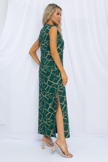 Платье Дария (изумруд) П13481-1М