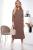 Платье "Удачный образ" (какао) П7587 Платье "Удачный образ" (какао) П7587