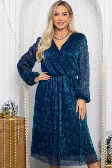 Платье праздничное Млечный путь (бирюзовое) П14646-5М