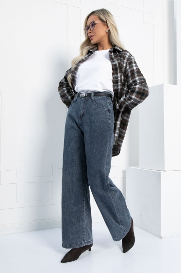 Джинсы Фабиан (мокрый асфальт) Б12868-4М