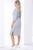 Платье "Никс" (светло-серое) П8128 Платье "Никс" (светло-серое) П8128