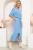 Платье "Сантра" (голубое) П3904 Платье "Сантра" (голубое) П3904