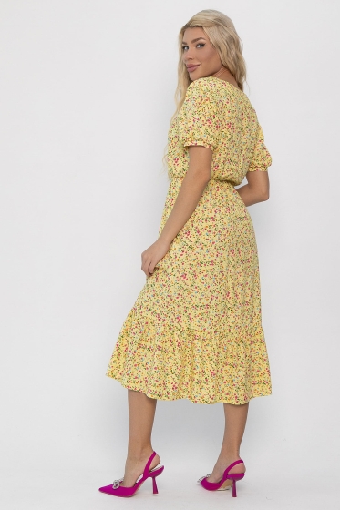 Платье Мирэль (желтое) П13859-35М