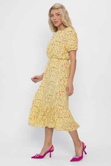 Платье Мирэль (желтое) П13859-35М