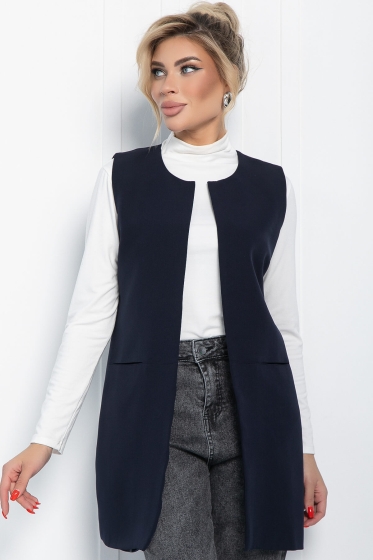 Жилет Герти (темно-синий) Б11664