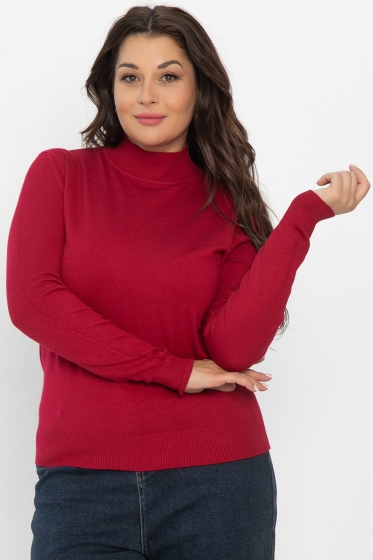 Водолазка Осенняя история (красная) Б14541-20М